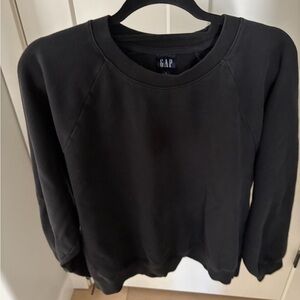 GAP black Crewneck Sweatshirt